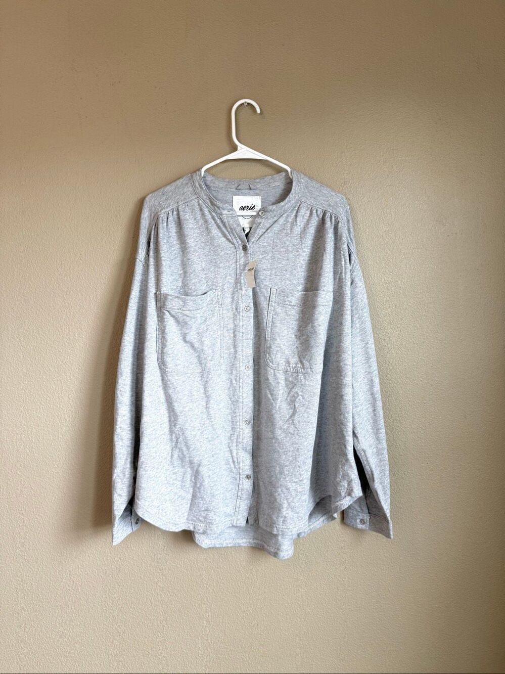 Aerie 100% Cotton Button Down Shirt NWT